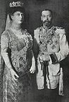 Jurgis V su žmona Marija Teksiete