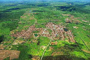 Vista panorâmica da cidade de Gurinhém