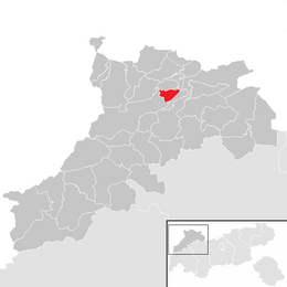 Location in the district