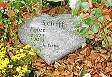 Grabstätte von Peter Schiff auf dem Friedhof Nikolassee, Berlin
