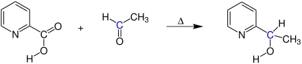 Overview reaction of the Hammick reaction