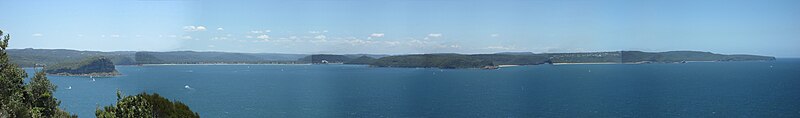 File:Hawkesbury River Mouth Panorama.jpg