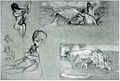 Studies for Icarus (1898)