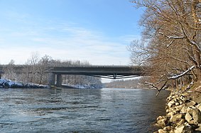 Bridge over Mura River, highway Vučja vas - Beltinci, Slovenia (2003)