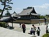 Entering the temple grounds