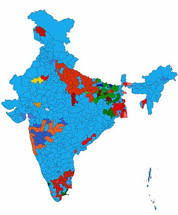 INDIA Alliance 2024 seat sharing Map.jpg