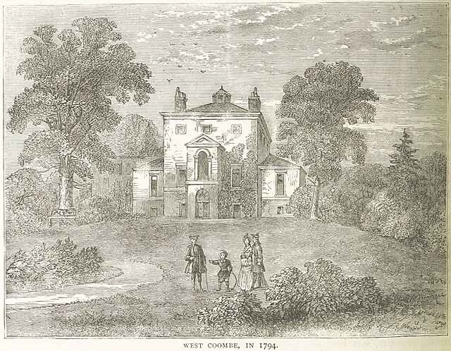 West Coombe Manor, in 1794