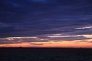 Skyline from a ferry, Istanbul.