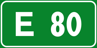 File:Italian traffic signs - strada europea 80.svg