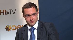 Ivan Mironov attending TV debates on the Krymsk tragedy (2) – September 26, 2012.jpg