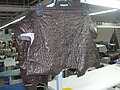 Artificial leather jacket production