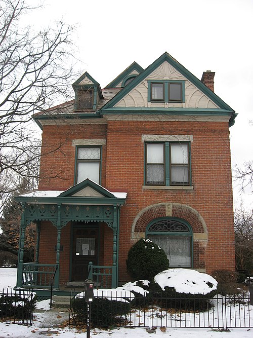 The James Thurber House in Columbus, Ohio