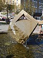 Janské Lázně - Náměstí svobody, fontána