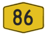 Federal Route 86 shield}}