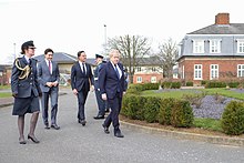 Johnson, Trudeau and Rutte Trilateral visit to RAF Northolt to support Ukraine. Johnson, Trudeau and Rutte Trilateral visit to RAF Northolt to support Ukraine.jpg