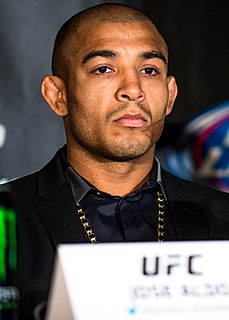 José Aldo Brazilian MMA fighter