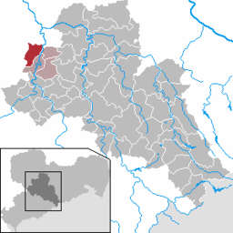 Läget för kommunen Königsfeld i Landkreis Mittelsachsen
