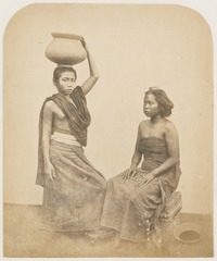 KITLV 10022 - Isidore van Kinsbergen - Two women from the people - 1865.tif