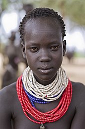 A young Karo woman Karo girl.jpg