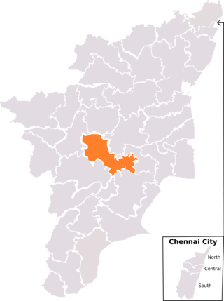 <span class="mw-page-title-main">Karur Lok Sabha constituency</span> One of the 39 Parliamentary Constituencies in Tamil Nadu, in India.