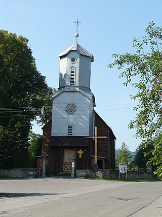 <span class="mw-page-title-main">Klimkówka, Podkarpackie Voivodeship</span> Village in Subcarpathian Voivodeship, Poland