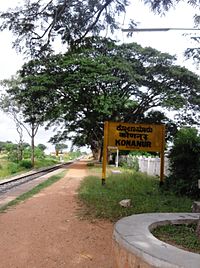 Konanur railway station