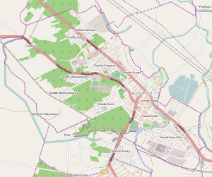 300px kozienice location map.svg