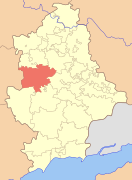 Pokrovskin piiri ennen heinäkuun 2020 alueuudistusta.
