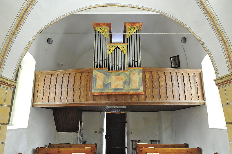 File:Krumpendorf Pirk Filialkirche heiliger Ulrich Orgelempore mit Orgel 09032013 519.jpg