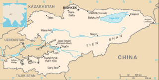 <span class="mw-page-title-main">Kazakhstan–Kyrgyzstan border</span> International border
