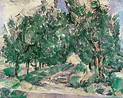 L'Allée au Jas de Bouffan, kirjoittanut Paul Cézanne, FWN 262.jpg