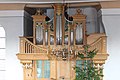 Orgel der evangelischen Burckhardtkirche zu Löhnberg-Niedershausen (Orgelprospekt von Christian Ernst Schöler, Bad Ems)