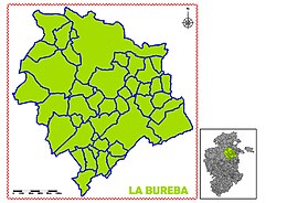 La Bureba – Mappa