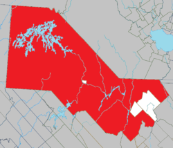 Location within Les Chenaux RCM