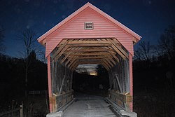 Laurel Creek Covered Bridge - Night.jpg