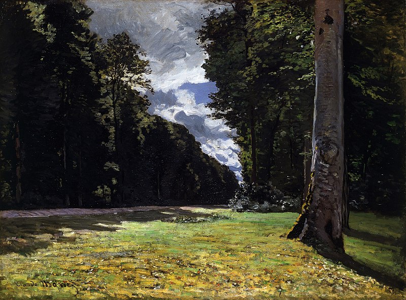 File:Le Pavé de Chailly in the Forest of Fontainebleau (Monet).jpg