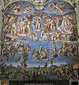 Giudizio Universale di Michelangelo nella Cappella Sistina