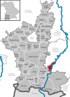 Lage der Gemeinde Lechbruck a.See im Landkreis Ostallgäu