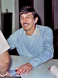 El actor Leonard Nimoy, en 1980.