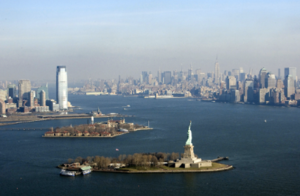 Imagini pentru liberty statue with ellis island photos