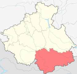 Location Kosh-Agachsky District Altai Republic.svg