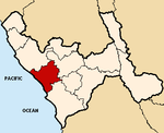 Location of the province Trujillo in La Libertad.PNG