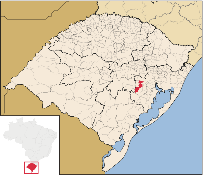 File:Locator map of Butiá in Rio Grande do Sul.svg