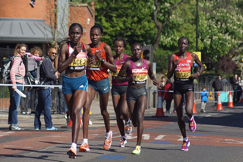 File:London Marathon 2014 Elite Women.jpg