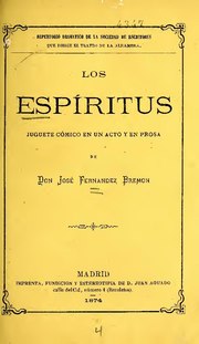 Миниатюра для Файл:Los espíritus - juguete cómico en un acto y en prosa (IA losespritusjugue1764fern).pdf