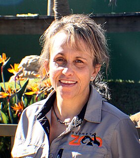 Louise Grossfeldt Zoo keeper, primate husbandry specialist