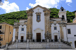 Skyline of Luco dei Marsi