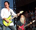 Lukather and Sklar of Toto Moondance Jam on 7/14/07