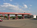 ロシアの石油大手ルクオイルのガソリンスタンド（トゥーラ市）