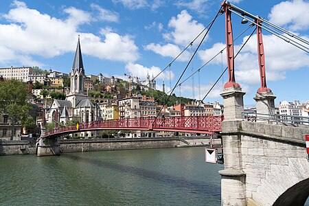 Lyon Passerelle Paul Couturier